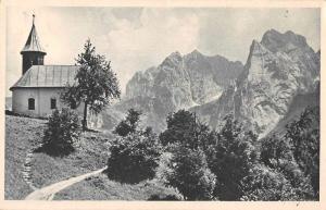 Wilden Kaiser Austria Antoniuskapelle Scenic View Antique Postcard J78751