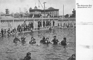 Ocean Grove New Jersey Swimming Pool #82 Postcard 21-13859