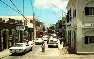 St. Thomas, Virgin Islands - Main Street of Charlotte Amalie - in 197s