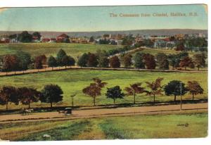 1915 - The Commons from Citadel, Halifax, N.S. Valentine