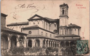 Italy Ferrara La Certosa Vintage Postcard C188