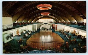 SUVA, FIJI ~ Interior ISA LEI HOTEL RESORT Restaurant Dance Floor 1960s Postcard