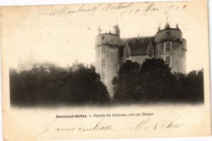 CPA MONTREUIL-BELLAY - Facade du Chateau cote du Thouet (207461)