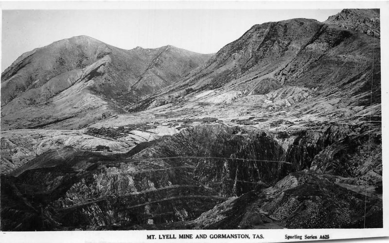 br106111 mt lyell mine and gormanston tasmania australia