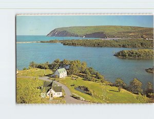 Postcard Cape Smokey And The Entrance To Cape Breton National Park, Canada