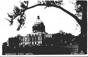 Minnesota St Paul State Capitol Building Real Photo