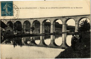 CPA Env. de La CHAISE-DIEU - Viaduc de lLa Chapelle-Geneste sur (202996)