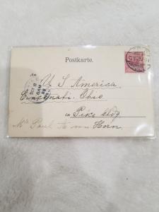 Antique Postcard, Gruss aus Koln