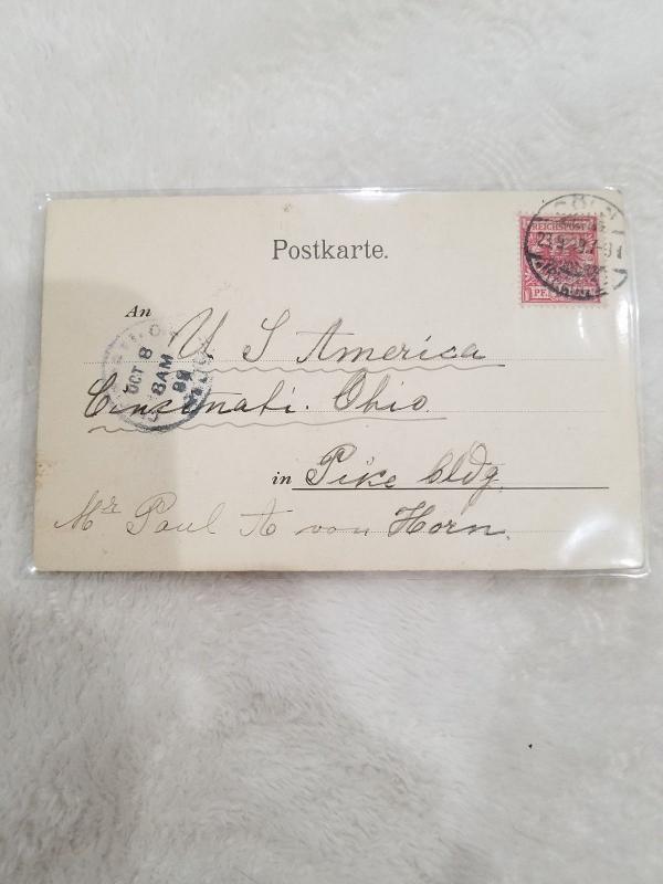 Antique Postcard, Gruss aus Koln