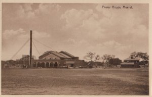 Power House Meerut Indian Real Photo Postcard