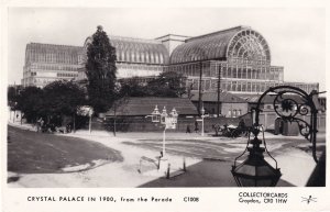 Crystal Palace At The Turn Of The Century Real Photo Postcard