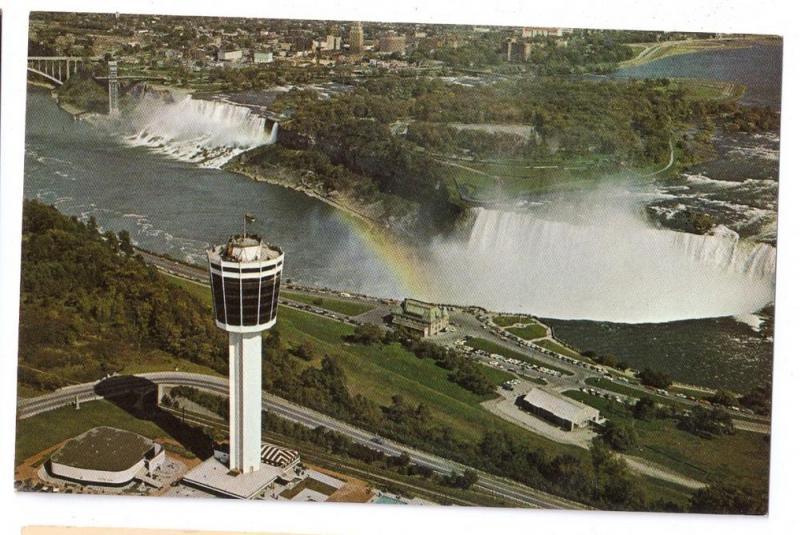 Canada Niagara Falls Seagrams Tower Chrome Postcard