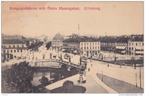 Kungsportsbron och ostra Hamngatan , Goteborg , Sweden , PU-1920