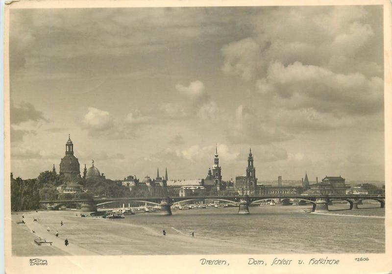 Germany Dresden Dom Schloss und Hofkirche