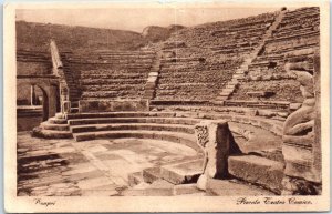 Postcard - Lower Theatre, Piccolo Teatro Comico - Pompei, Italy