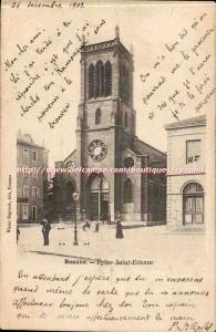 Roanne - Church Saint Etienne - Old Postcard