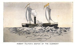 Hudson-Fulton 1807 Sketch of the Clermont