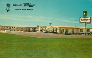 1960s Gallup Travel Lodge Motel, New Mexico - Vintage Postcard