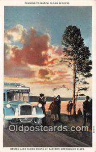Buses, Vintage Collectable Postcards  Greyhound Lines