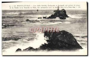 Old Postcard Pointe Du Raz The Reefs Gorleik Gorlegreiz and Gorlepell