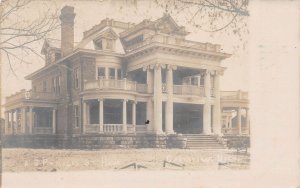 J72/ Greenville Michigan RPPC Postcard c1910 Franklin Street Home 287