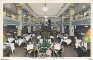 FORT WORTH , Texas , 1910s ; Pangborn's Cafeteria