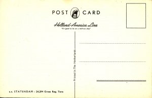 Holland-America Line - SS Statendam