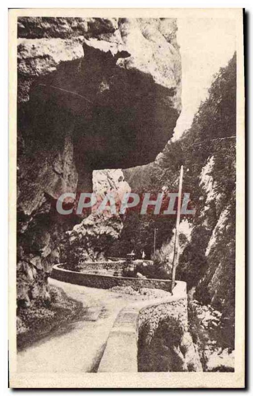 Postcard Old St Pierre d'Entremont Route Gorges of Crozon