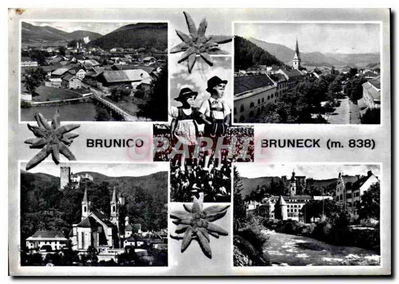 Postcard Modern Brunico Bruneck