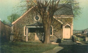 Philadelphia PA Old Orchard Church, Germantown UDB Litho Postcard Unused