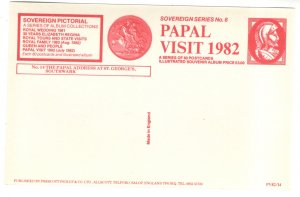 Popal Address, St George`s Cathedral, Southwark, England, Papal Visit 1982