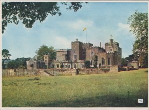 Devon Postcard - Powderham Castle, Exeter, East Front From The Park RR16662