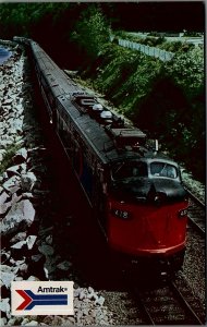 VINTAGE AMTRAK COAST STARLIGHT RAILWAY RAILROAD PHOTOCHROME POSTCARD 38-172