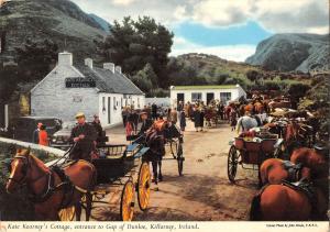 uk1639 kate kearney's cottage killarney ireland real photo uk horse carriage