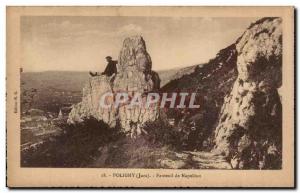 Postcard Old Poligny Napoleon chair