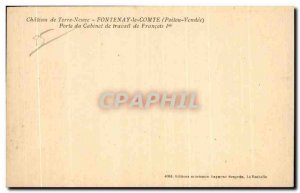 Old Postcard Chateau de Fontenay Le Comte