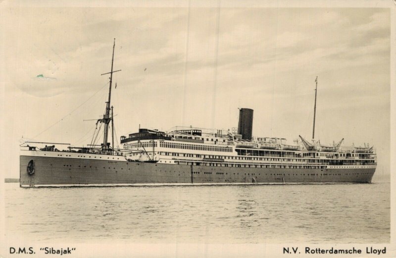 D.M.S Sibajak Rotterdam Lloyd RPPC 05.32