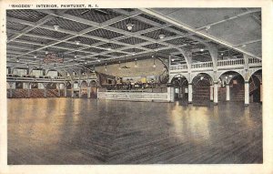 Pawtuxet Rhode Island interior view Rhodes antique pc ZD549389