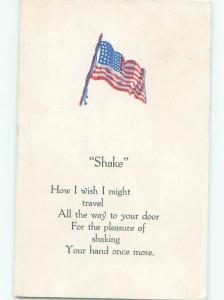 Pre-Linen Patriotic SHAKE - USA FLAG SHOWN AC0886