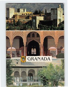 Postcard Alhambra, Granada, Spain