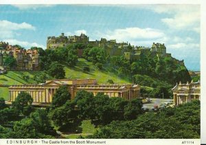 Scotland Postcard - Edinburgh - The Castle From The Scott Monument - Ref 20833A