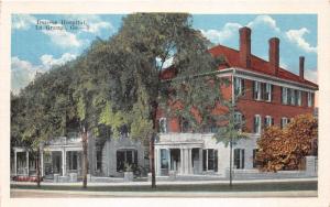 La Grange Georgia~Dunson Hospital~Covered Porch in Front~1920s Postcard