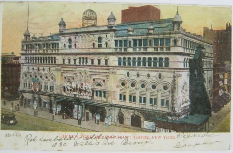 The New York Criterian Theatre NYC NY 1907