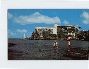 Postcard Naniloa Surf, Hilo, Hawaii