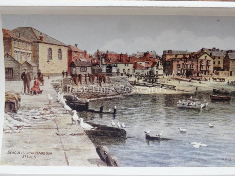 Cornwall ST IVES 6 Image - Old Souvenir Letter Card by J. Salmon Ltd