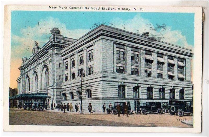 NY - Albany. New York Central Railroad Station