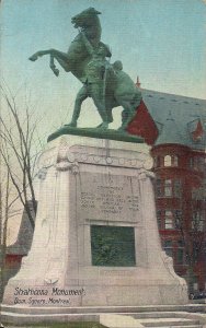 CANADA, Montreal QC Quebec, Strathcona Monument,. Boer War, 1910 South Africa PQ