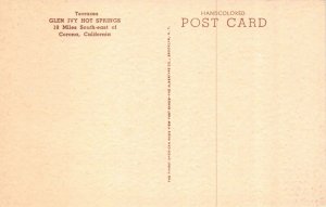 Two Tinted Postcards Glen Ivy Hot Springs in Corona, California~126244