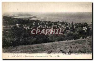 Old Postcard Houlgate General View from the road of Villers