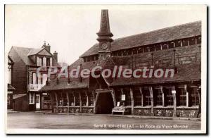 Postcard Old Etretat instead of the old Marche